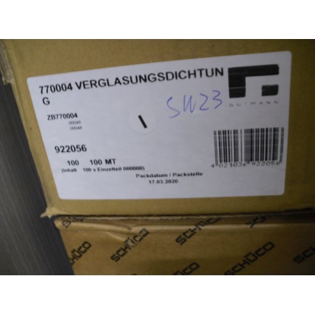 Gutmann 770004 Glasdichtung außen 1Meter