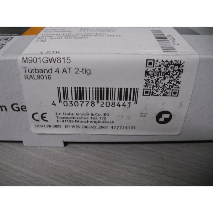 Dr. Hahn Türband M901GW815 weiß