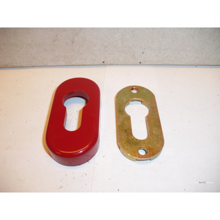 Sykon 0470 Rosette Rot Kunststoff