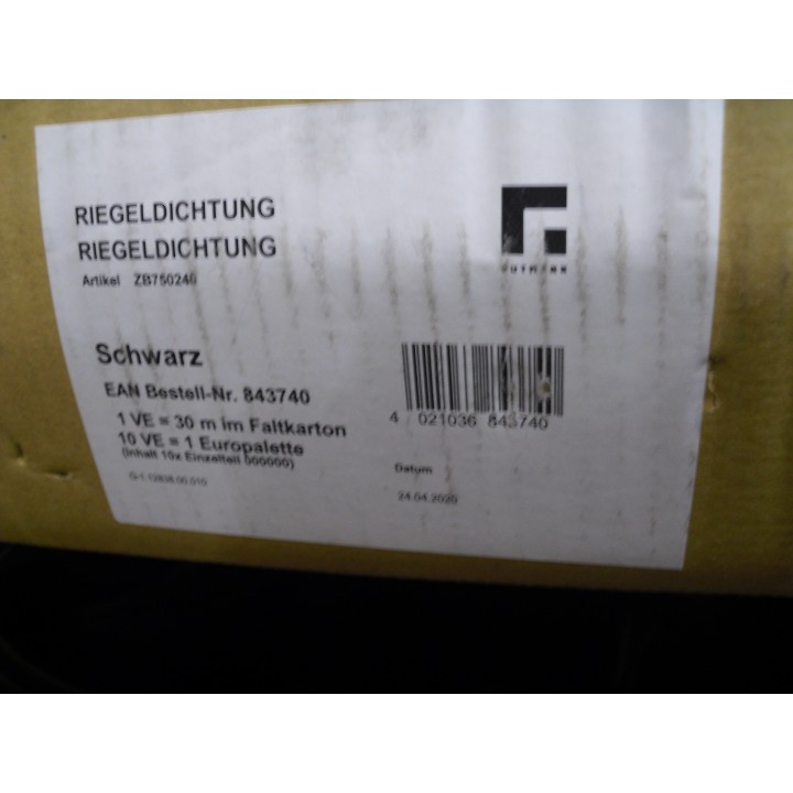 Gutmann 750240 Riegeldichtung 1 Meter
