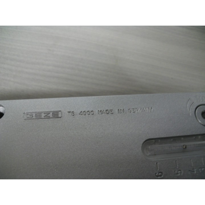 GEZE TS4000 Silber mit Feststellarm