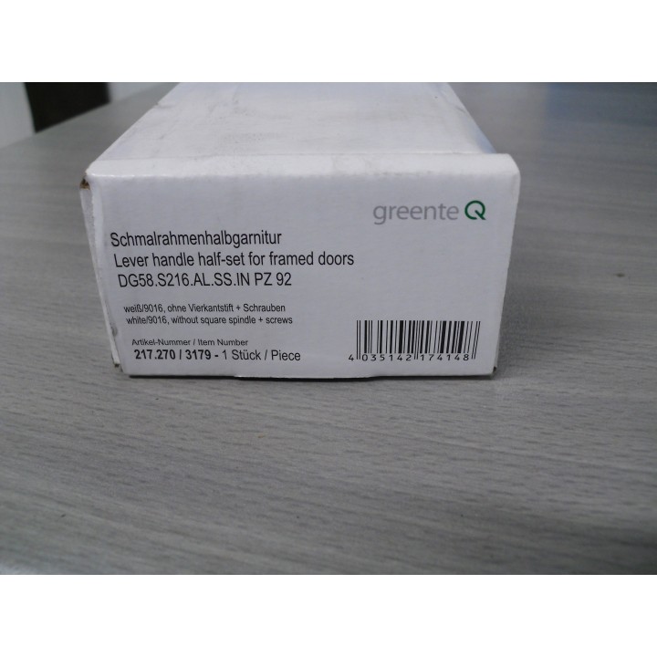 copy of greenteq 217.270 3179 Schmallrahmendrücker innen weiß