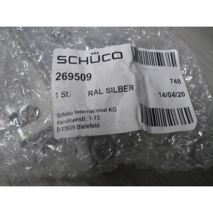 Schüco 269509 Fenstergriff silber