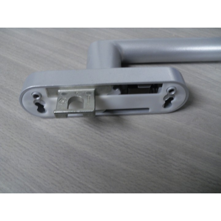 Schüco 269509 Fenstergriff silber
