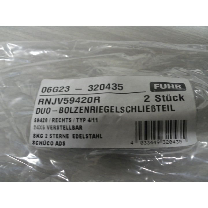 Fuhr RNJV59420R Duo Bolzenverriegelungsteil