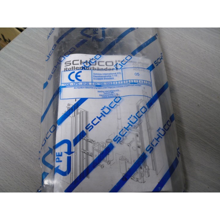 Schüco 239597 Rollentürband  RAL 9005