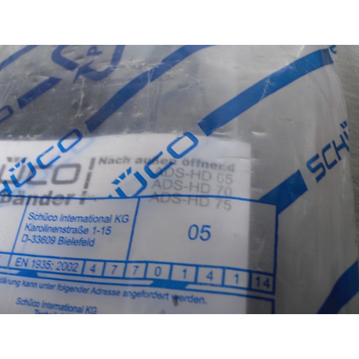 Schüco 239597 Rollentürband  RAL 9005