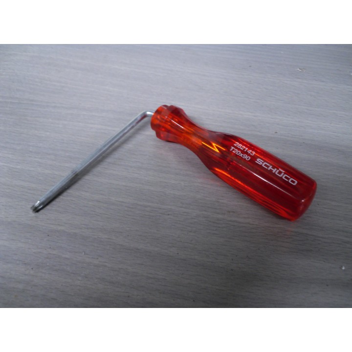 Schüco 282143 abgewinkelter Schraubendreher T20