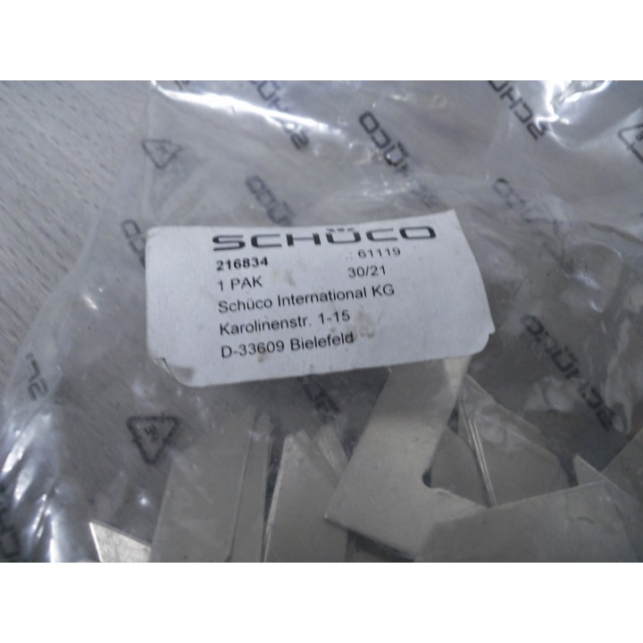 Schüco 216834 Eckblech 17 Stück