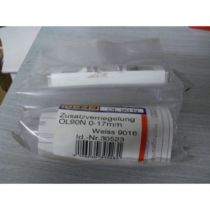 Geze 30523 Zusatzverriegelung weiß OL90N