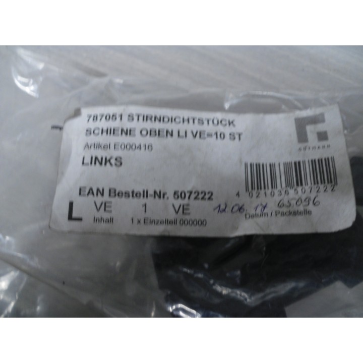 Gutmann 787051Stirndichtungsstück Links