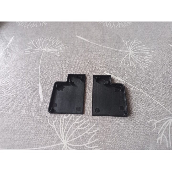 Heroal 19714 44 00 Endkappen Set schwarz