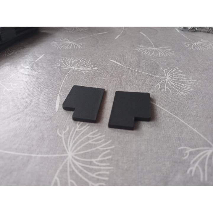 Heroal 19714 44 00 Endkappen Set schwarz