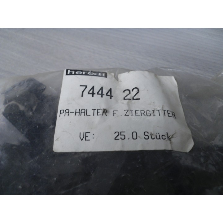 Heroal 7444 22 PA-Halter für Ziergitter 1 VE