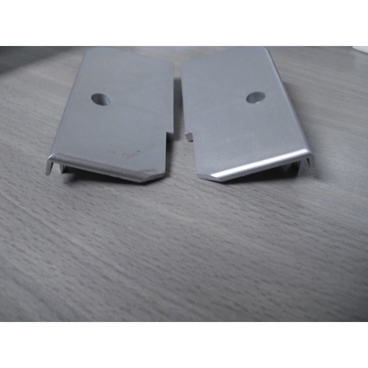 GU 9-38543 Endkappe silber 1 Paar
