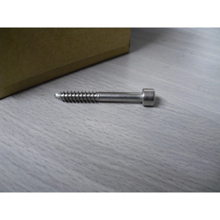 Heroal 18415 Zylinder-Blechschraube 5,9X44 VA 10 Stück