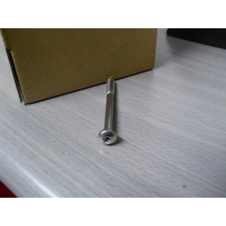 Heroal 18404 Linsen-Blechschraube 5,9X60 VA 10 Stück