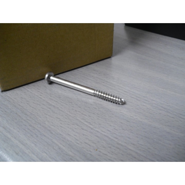 Heroal 18404 Linsen-Blechschraube 5,9X60 VA 10 Stück