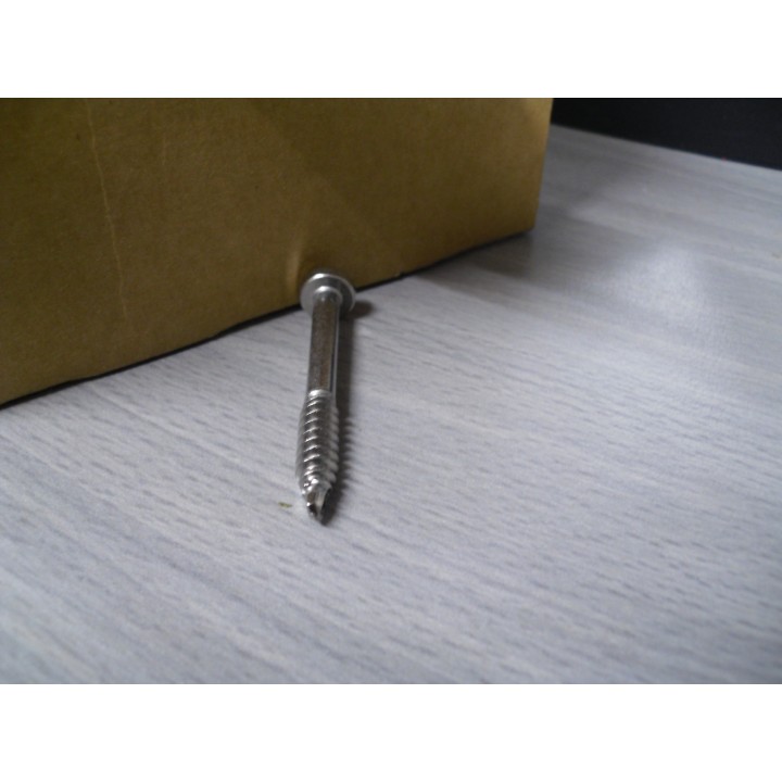 Heroal 18402 Linsen-Blechschraube 5,9X48 VA 10 Stück