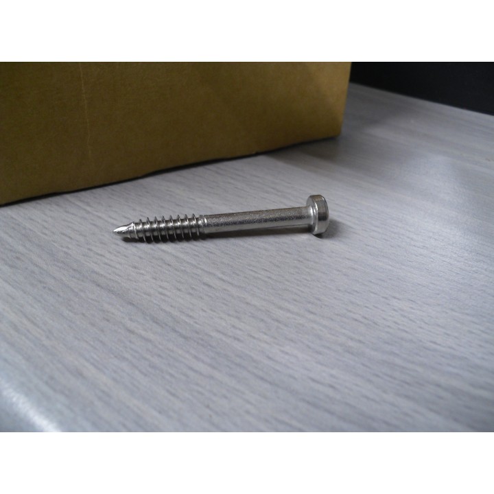 Heroal 18402 Linsen-Blechschraube 5,9X48 VA 10 Stück