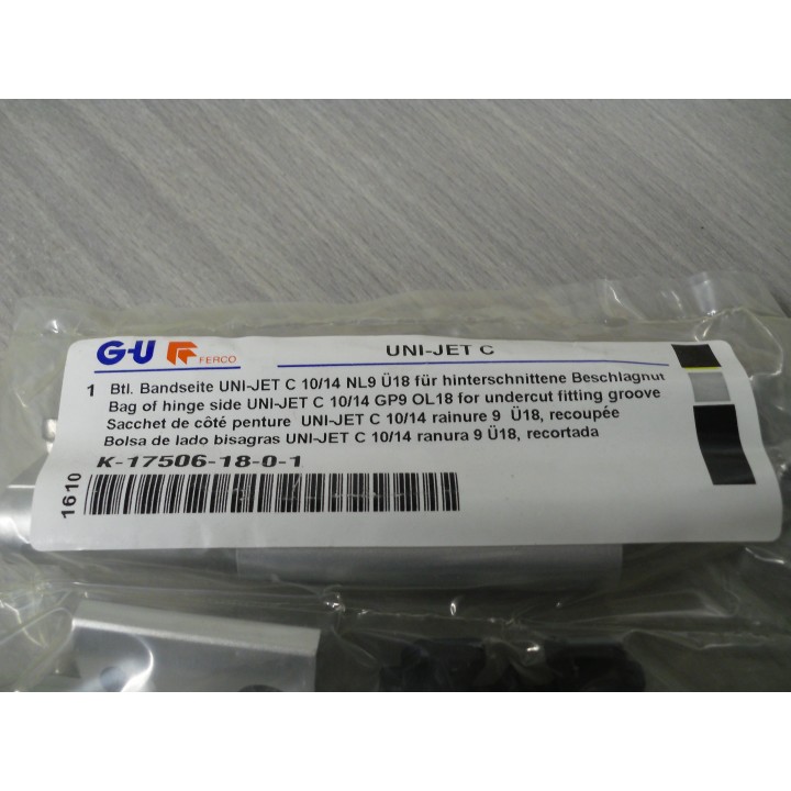 GU K-17506-18-0-1 UNI JET C silber