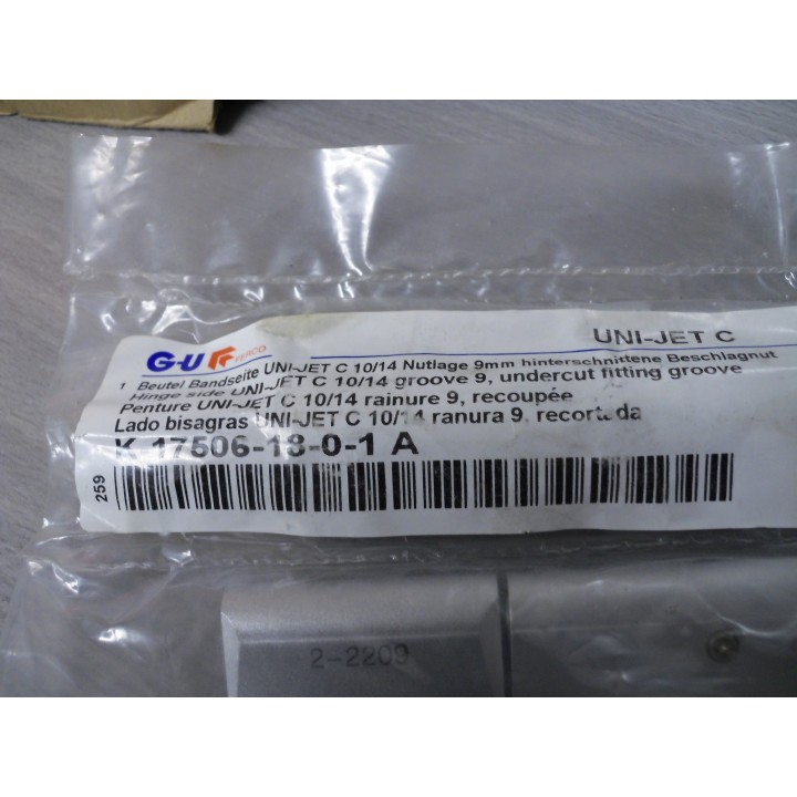 K-17506-18-0-1A UNI JET C silber
