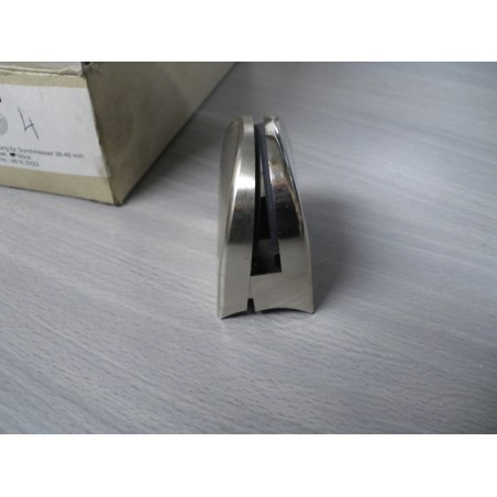 PS 4816 ZN22 Glashalter / Rundrohrklemmbefestigung für 38-48mm