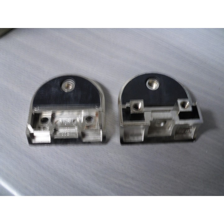 PS 4816 ZN22 Glashalter / Rundrohrklemmbefestigung für 38-48mm