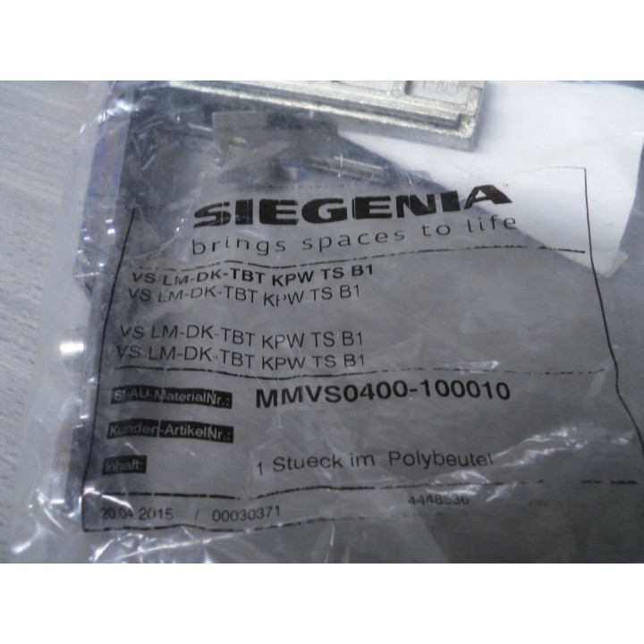 Siegenia MMVS0400-100010 VS LM DK TBT KPW TS B1