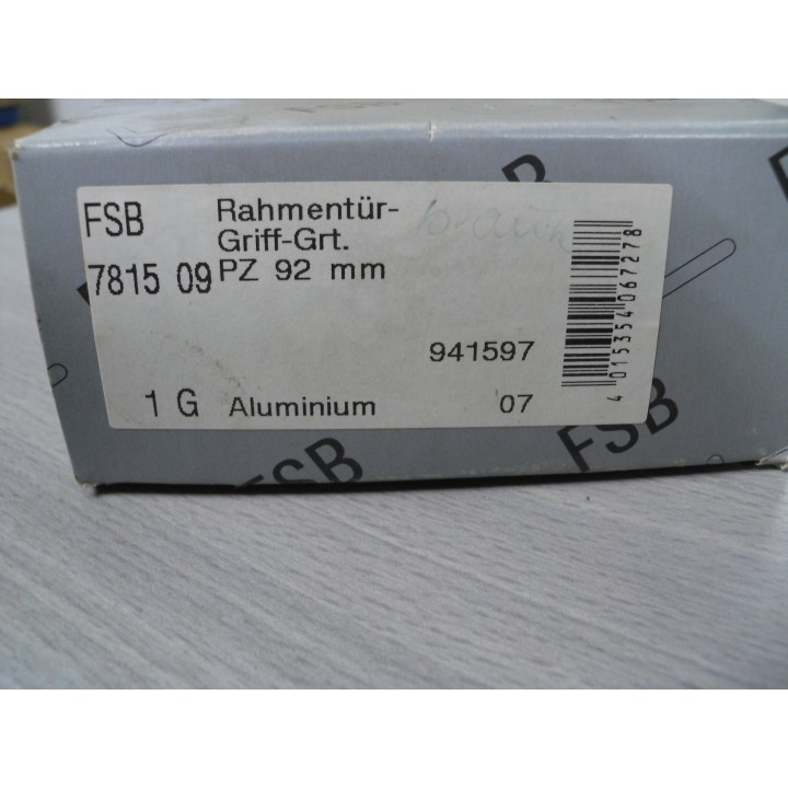 FSB 7815 09 Rahmengarnitur / Türgriff braun