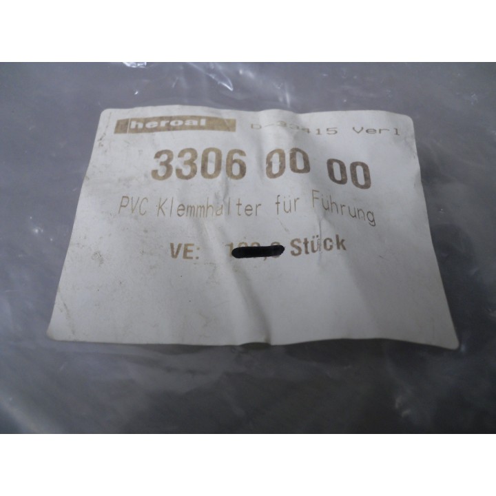 Heroal 3306 00 00 Klemmhalter für Führung
