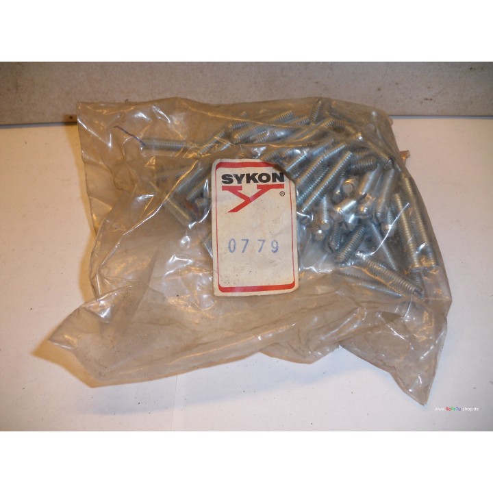 Sykon 0779 Gewindestift M6 X 30 Schlitz