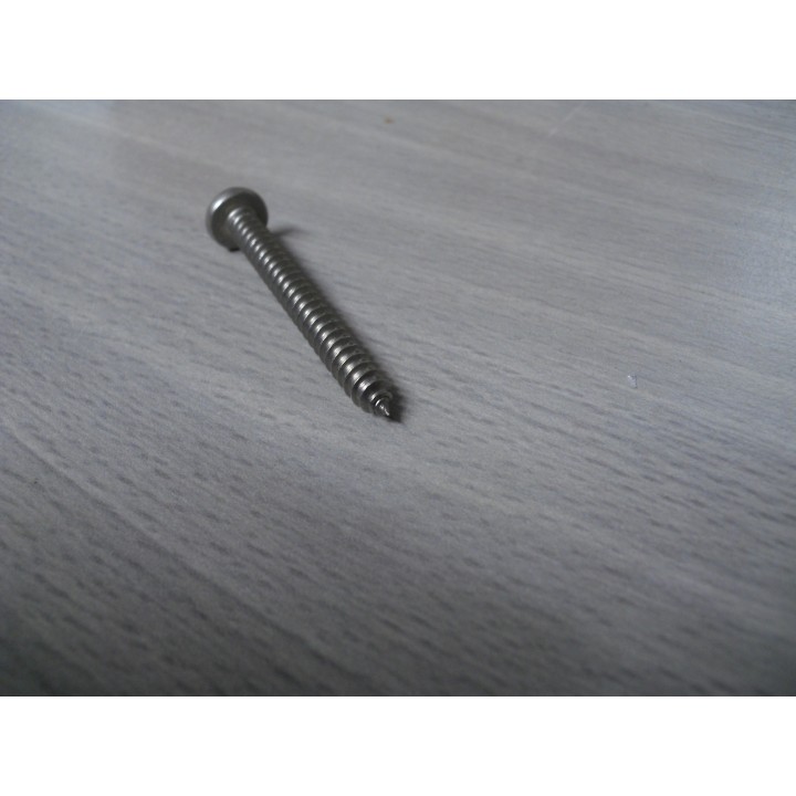 Linsenkopf Blechschraube 5,5 X 50 A2  10 Stück