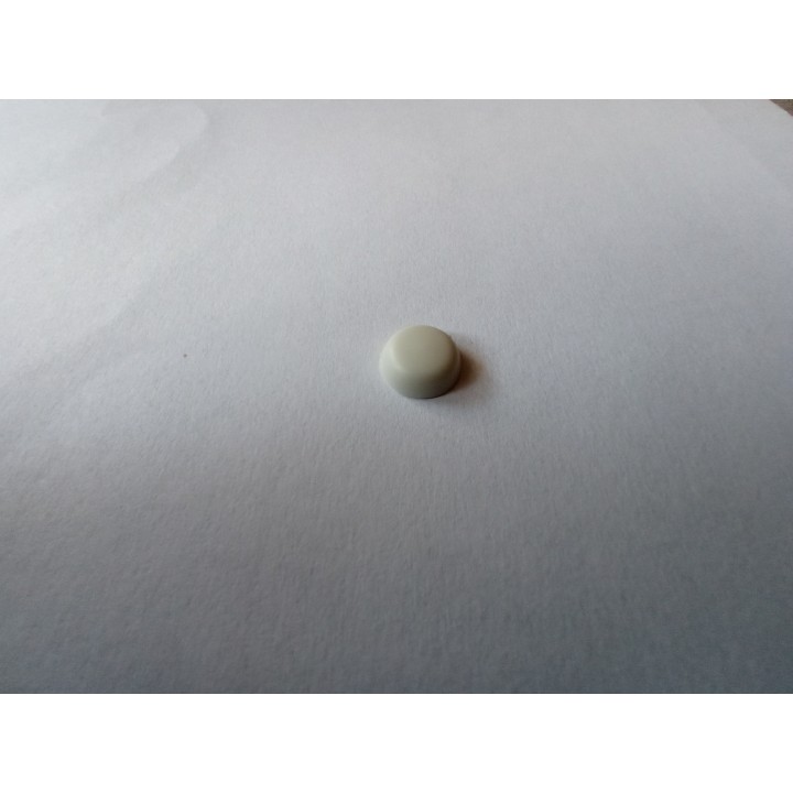 Abdeckkappe für Kappenschrauben 3,9mm Farbe grauweiß  100 Stück