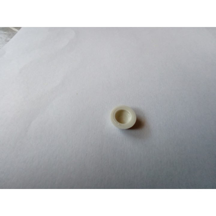 Abdeckkappe für Kappenschrauben 3,9mm Farbe grauweiß  100 Stück
