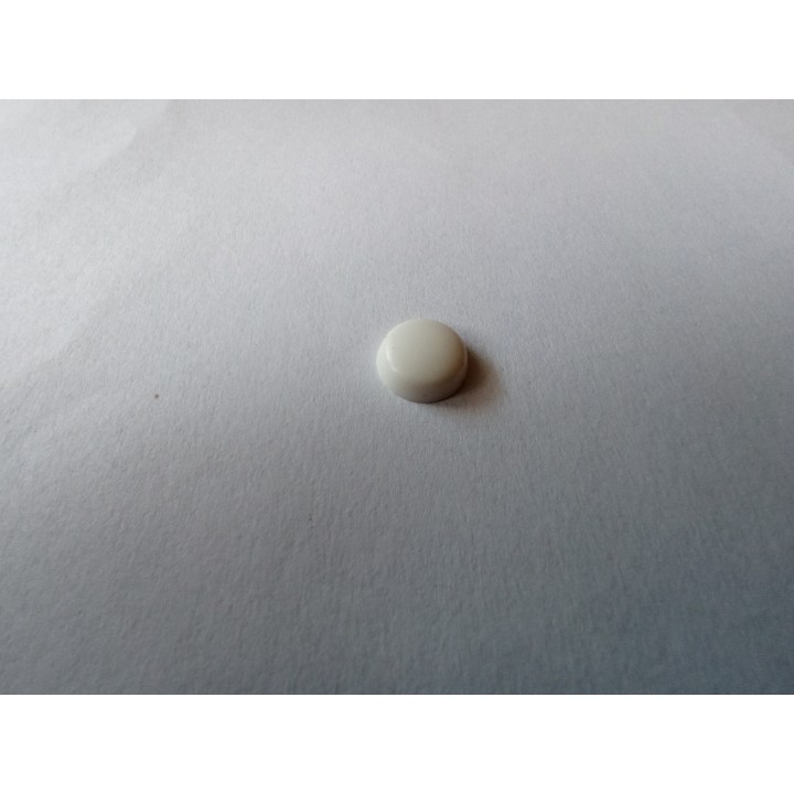 Abdeckkappe für Kappenschrauben 3,9mm Farbe weiß  100 Stück