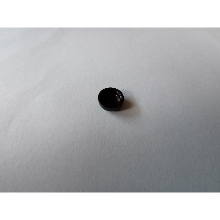 Abdeckkappe für Kappenschrauben 4,8mm Farbe schwarz 100 Stück