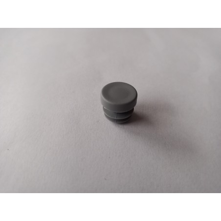 Würth 0590815 Kunststoff-Endkappen für Rohre Grau 5 Stück