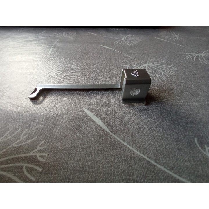 Roto 80010 R Abdeckkappe Rechts Ecklager silber