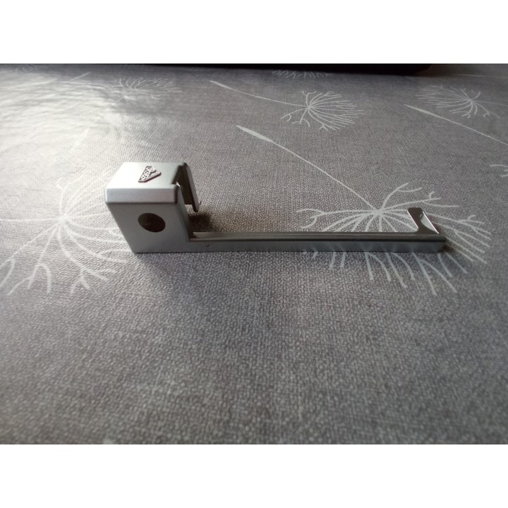 Roto 80010 R Abdeckkappe Rechts Ecklager silber