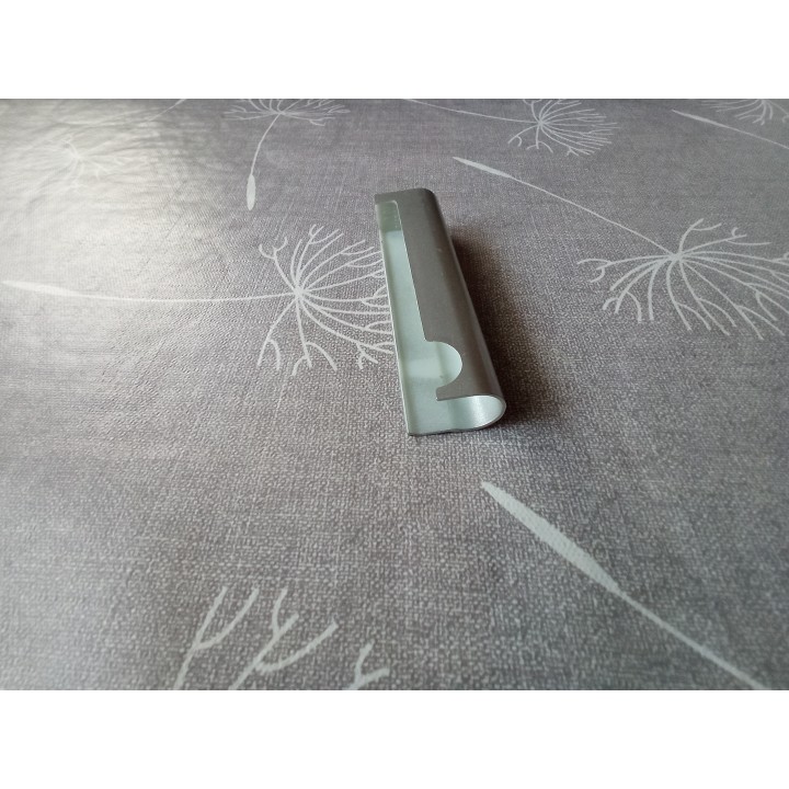 Roto 62820 0870 Abdeckkappe links Eckband silber