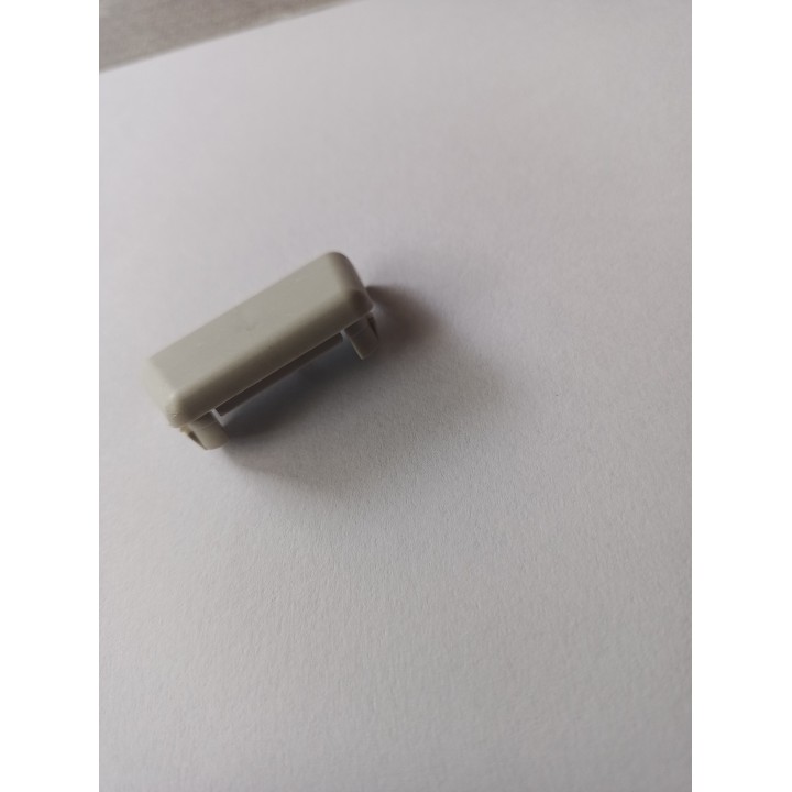 Heroal 7285 Wasserschlitzkappe grau  2 Stück