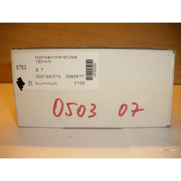 Sykon 0503 07 Hohlkammerstütze dunkelbronze 150mm