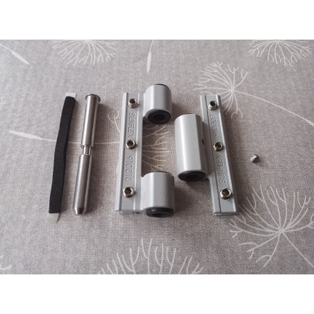 Sunflex Scharnierpaar SF70 / 45 silber