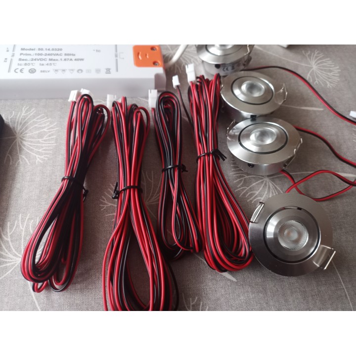 Aluxe Basic LED 4er Set Dimmbar