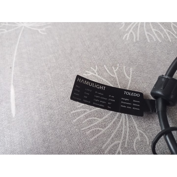 Hamulight Toledo LED Einbaustrahler L2312