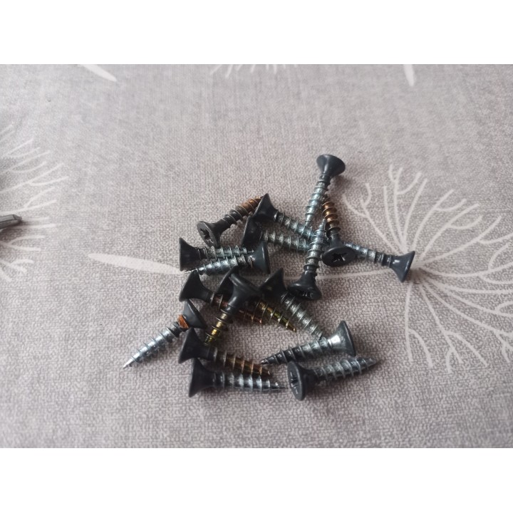 Aluxe Schrauben Veranda / Schutting Farbe 7016 mat