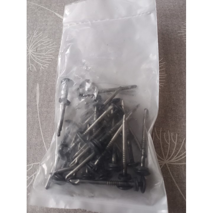 Aluxe Schrauben 1007030 Farbe 7016 mat