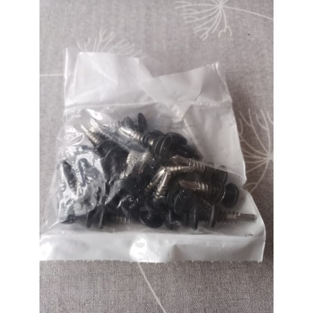 Aluxe Schrauben 1004981 Farbe 7016 mat