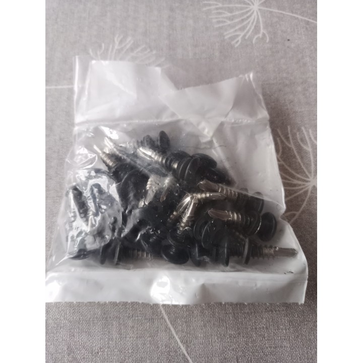 Aluxe Schrauben 1004981 Farbe 7016 mat